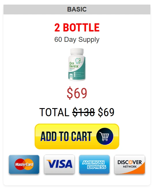 OraDentix 2-Bottle Price