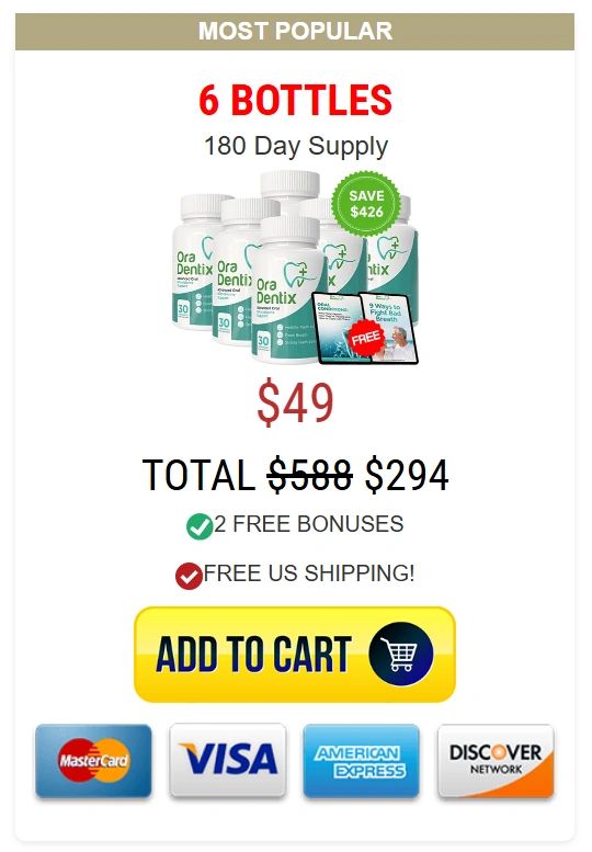 OraDentix 6 Bottle Price
